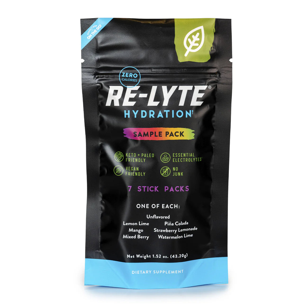 Re-Lyte® Hydration Electrolyte Powder Sample Pack (7 ct.)